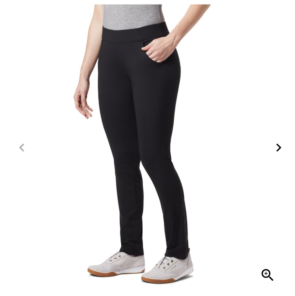 Columbia anytime pull on women's size medium casual black pants